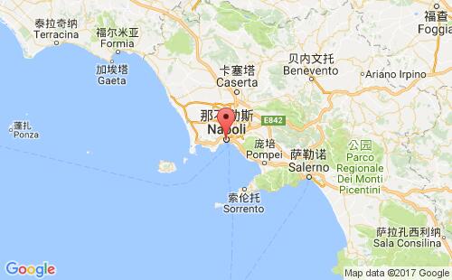 意大利港口那不勒斯napoli港口地图