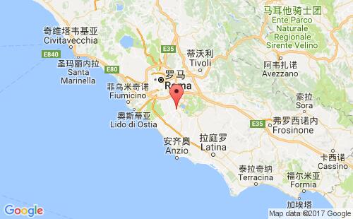 意大利港口帕文那pavona港口地图