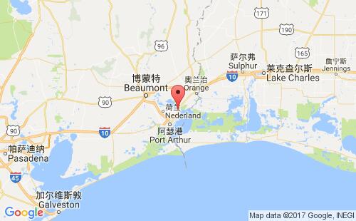 美国海运港口阿特雷科atreco港口地图